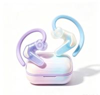 Earphone nirkabel berwarna permen berkualitas tinggi dari Amerika Serikat, dengan fitur pengisian daya cepat dan peredam bising otomatis