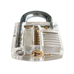Outils d'entraînement bon marché, <span class=keywords><strong>cadenas</strong></span> <span class=keywords><strong>transparent</strong></span> pour la sécurité à domicile et au bureau - Product Image 4