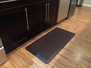 Ergonomia non stagata attivo in piedi Anti-fatica tappetino 20 "W X 30" L, <span class=keywords><strong>nero</strong></span> - Product Image 3