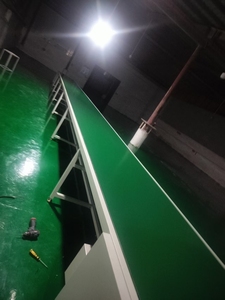 Convoyeur à bande en PVC utilisé pour le tri express Petite chaîne de montage Convoyeur pour l'alimentation Tri express optimal pour la production alimentaire - Product Image 6