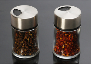Botella de vidrio para condimentos, recipiente pequeño para especias, pimienta y sal, con tapa superior, barato, gran oferta - Product Image 6