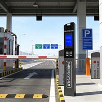 Système de stationnement aéroportuaire SEWO avec reconnaissance de plaques d'immatriculation pour un passage rapide en cas de fort trafic