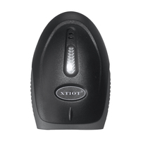 Scanner de code QR XT6400-2 Lecteur de code QR sans fil Scanner de code à barres sans fil pour 2 systèmes