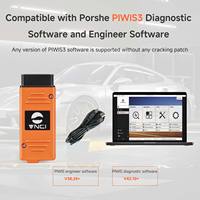Escáner OBD2 VNCI PT3G de Última Generación con Conexión USB, Compatible con CAN FD DOIP para Porsche 1996-2023, Herramienta de Diagnóstico VNCI PT3G para Porsche
