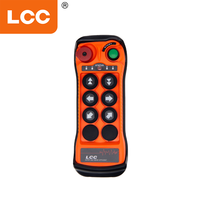 LCC QA600 Télécommande radio sans fil étanche IP67 6 boutons pour camion pompe à béton