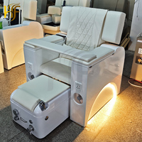 Meilleures ventes Station de pédicure de massage électrique Salon de manucure Spa des pieds Fauteuil de pédicure et manucure de luxe sans canalisation