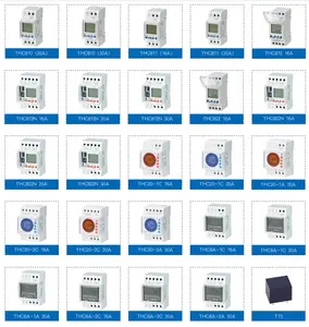 30A จับเวลาดิจิตอลสวิตช์จับเวลาดาราศาสตร์ THC- 30B / 220-240vac สวิทช์ควบคุมโปรแกรมรายสัปดาห์