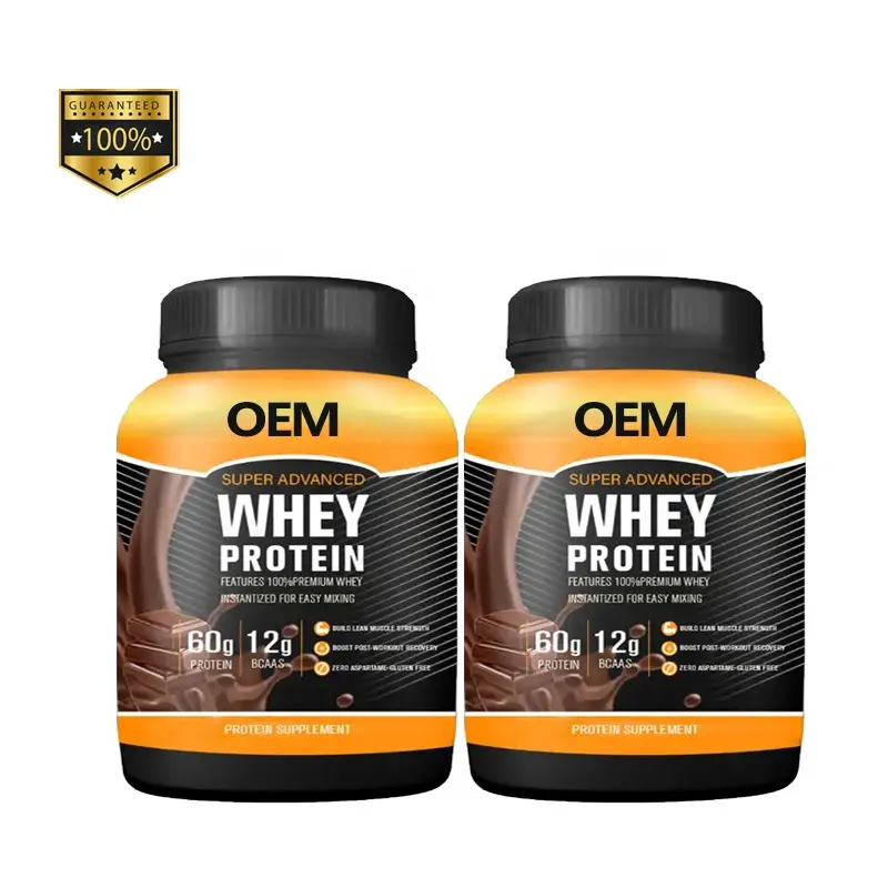 Tiêu chuẩn vàng bổ sung bbca bột vani hương vị Whey Protein bột cô lập khối lượng bột protein tăng cho xuất khẩu