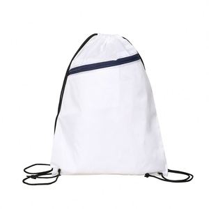 Custom Printed Logo Gym Polyester DrawString Travel <b>Bag</b> Soft Foldable and Waterproof for Basketball - Product Image 1