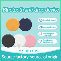 Traqueur GPS Mini Bluetooth Rond Anti-Perte pour Objets, Enfants et Animaux Domestiques – Balise de Localisation Intelligente pour Chiens et Chats
