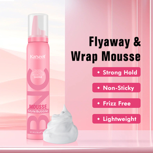 Mousse para Cabello Rizado <span class=keywords><strong>Karseell</strong></span> de 200 ml, Hidratante y Acondicionador, Fijación Fuerte y Rápida, Marca Privada, Mousse Espumoso para Rizos - Product Image 4