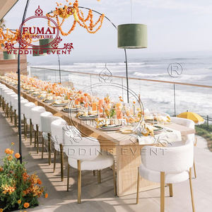 Party wedding used stainless steel legs <b>upholstered</b> modern velvet dining <b>chair</b> - Product Image 2