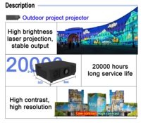 Projection Mapping 3D pour Affichage Publicitaire, Projection Mapping Numérique, Projecteur Holographique 4K
