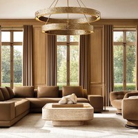 Haupt dekoration Wabi-Sabi Wind rechteckiges Wohnzimmer Loch Netz Rotlicht Luxus villa Modell haus Skandi navis cher Couch tisch