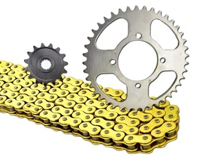 <span class=keywords><strong>Kit</strong></span> de transmission <span class=keywords><strong>moto</strong></span> bon marché pour téléviseurs Star Hlx 150 jeu de chaînes et de pignons - Product Image 1