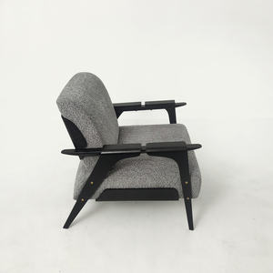 <span class=keywords><strong>Fauteuil</strong></span> <span class=keywords><strong>Fly</strong></span> en bois de design moderne chaise longue en tissu pour meubles de maison style loisirs élégant pour panneau de <span class=keywords><strong>salon</strong></span> - Product Image 2