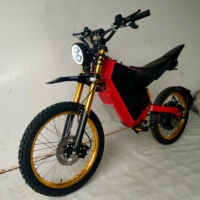 Nueva Bicicleta Eléctrica HCBK Stealth Bomber de 22000W 75AH de Larga Distancia, Motor sin Escobillas QS de 496 Nm de Torque, Batería de 72V, Todoterreno, Montaña