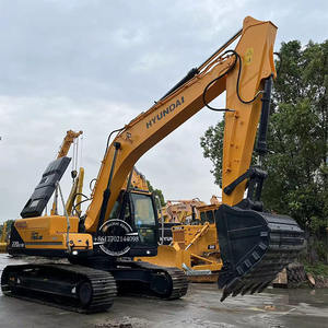 Excavadora de orugas hidráulica usada original Hyundai 220LC de 22 toneladas, modelo 2022, motor de bomba de motor de gran potencia para diferentes necesidades - Product Image 1