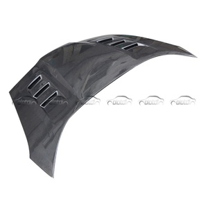 Capot moteur avant en fibre de carbone style HC pour Honda Fit Jazz Ge Body Kits 2009-2013 - Product Image 6