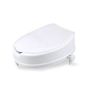 Accessoire de salle de bain portable toilette en plastique <span class=keywords><strong>rehausseur</strong></span> de siège surélevé avec couvercle pour personnes âgées et enfants - Product Image 1