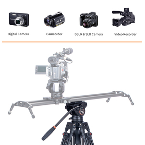 Trípode de Video Cayer BV30, Trípode de Aluminio con Patas de Doble Tubo, Trípode Resistente para Cámara de Video - Product Image 4