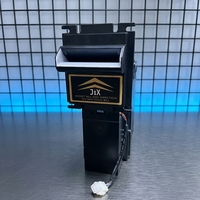 Accepteur de billets JIX avec interface impulsionnelle ou RS232, alimentation 12V DC, accepteur de 500/800 billets, machine à billets