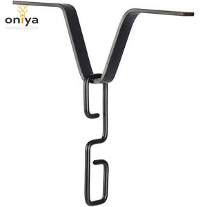 Oniya 8.5FT moderne chaîne de pluie en métal gouttières 12 tasses chaînes de pluie remplacer <span class=keywords><strong>gouttière</strong></span> dévier l'eau 12 tasses anneaux de chaîne de pluie - Product Image 6