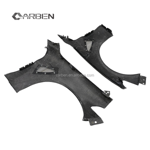 Nuovi Parafanghi Anteriori in Fibra di Carbonio Stile GTAm per <span class=keywords><strong>Alfa</strong></span> Romeo Giulia. Aggiornamento Facelift di Alta Qualità Bolt-On Forgiato a Nido d'Ape - Product Image 4