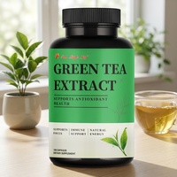 Complément d'extrait de thé vert haute puissance, riche en antioxydants naturels, soutient le métabolisme et renforce le système immunitaire, 100 capsules