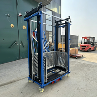 Plateforme élévatrice mobile électrique entièrement automatique pour travaux en hauteur, cadre de support de levage pliable