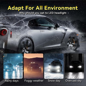 LELANPU Lampadine LED per Fari Auto D4S T10 9005 HB3, 2 Colori, 24V, H4 Canbus H7, 70W A887, per Moto e <span class=keywords><strong>Camion</strong></span> - Product Image 5