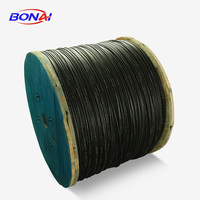 Câble à fibre optique blindé léger GYXTW 4-24 fibres G.652D Monomode Gaine PE pour télécommunications extérieures par conduit ou aérien