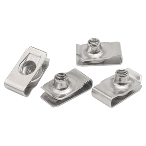 U hình thép không gỉ mùa xuân Nut SUS thẻ khóa kẹp Nut cho xe ô tô và xe máy - Product Image 6