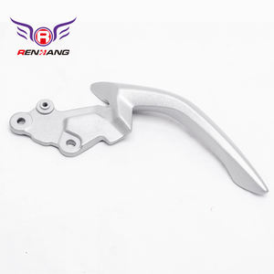 Manijas Originales de Fábrica para Motocicleta, Manillar Material ADC12 Fundición a Presión, Marca <span class=keywords><strong>Renhang</strong></span> para Italika 250, Plata, 1 Año de Garantía - Product Image 2