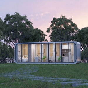 Sistema inteligente de lujo para el hogar 2025, nuevo modelo prefabricado, casa móvil, Hotel, casa, contenedor, casa, cápsula espacial - Product Image 6