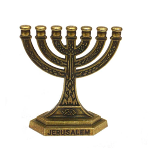 <span class=keywords><strong>3</strong></span> Farben Mini-Menora Chanukka JERUSALEM - Product Image 5