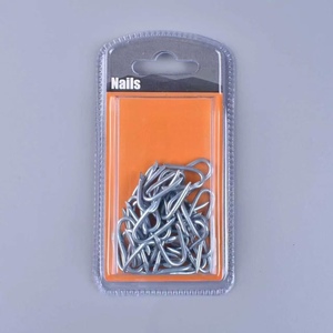 Polished Class 4 Steel U-Type Fence <b>Nail</b> with Flat/Checkered Head - Product Image 2
