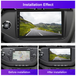 Podofo Drop-shipping 9 ''Cadre d'autoradio dédié Plastique ABS 2 Din Panneau de support vidéo de voiture pour <span class=keywords><strong>Kia</strong></span> <span class=keywords><strong>Seed</strong></span> 2012 - Product Image 5