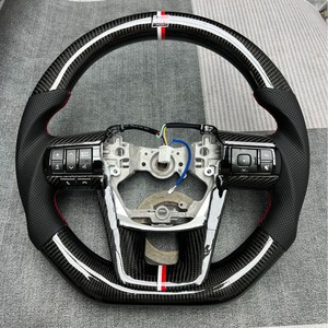 มีสินค้าในสต็อกสำหรับ Toyota Hilux Fortuner Camry Corolla Land Cruiser Hiace 86 Mark X Prado 120 Yaris RAV4 พวงมาลัยหุ้มหนัง - Product Image 2