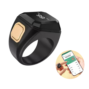 Thời gian cầu nguyện nhắc nhở điện tử kỹ thuật số Vòng thông minh tasbih islam hồi giáo Vòng tay quầy iqibla thông minh tasbih zikr Vòng - Product Image 3