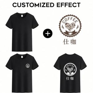 Custom Logo Formal Style Breathable Men's Sports T-Shirt Grams Dyed Compressed Sublimation Blank Digital Printing Sports Basics - Product Image 2