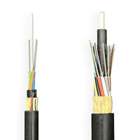 Cable de Fibra Óptica Aéreo de Doble Cubierta No Metálica para Proyectos de Comunicación en Líneas Eléctricas