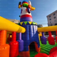 Nouveau château gonflable à thème moulin à vent pour enfants Leap Kids, en PVC, pour usage commercial et installation facile