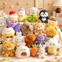 Jouets en peluche personnalisés pour distributeurs automatiques, lots de jouets en peluche doux, jouet en peluche requin, animaux en peluche pour adultes et enfants