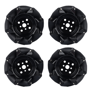 Ruota McNamm in metallo da 3 pollici ruota in acciaio inossidabile da 76MM ruota omnidirezionale Smart Car ROS include accoppiamenti - Product Image 2