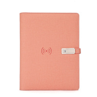 Carnet de Notes Multifonctionnel Intelligent Personnalisable Premium A5 avec Batterie Intégrée et Recharge sans Fil