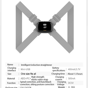 Entraîneur intelligent de soutien du haut du dos Rappel de vibration électrique intelligent et <span class=keywords><strong>correcteur</strong></span> de posture intelligent - Product Image 2