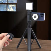 Poignée de téléphone style moderne Snap Holder Booster de selfie Accessoire de caméra magnétique avec outil Bluetooth Matériel PC Outil portatif bleu