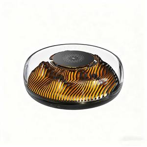 RECCI RCW-42 3-Gear Dimmable Ambient <b>Light</b> Wireless Fast Charger for Smartphones - Product Image 1