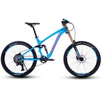 Vélo de montagne à frein à disque, cadre entièrement amorti en alliage d'aluminium, adulte, 27,5 pouces, 11 vitesses, logo personnalisé